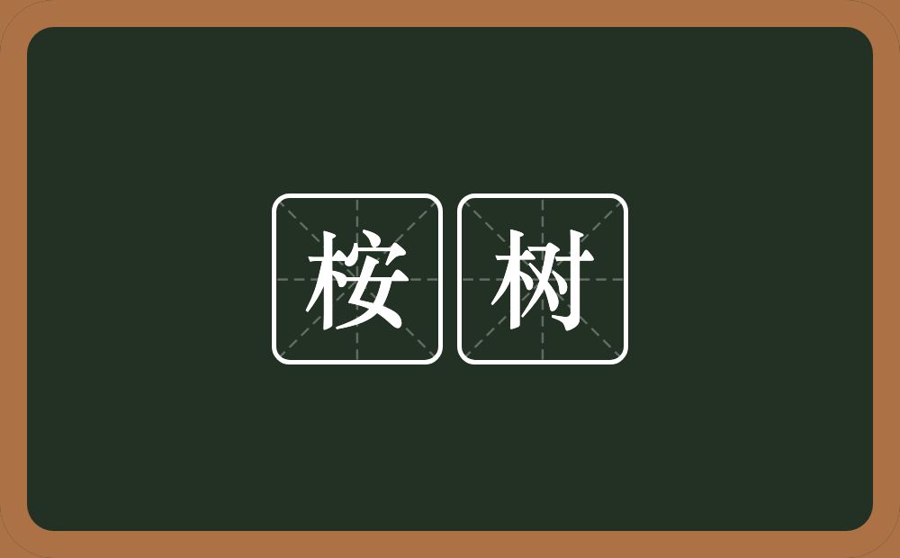 桉树的意思？桉树是什么意思？