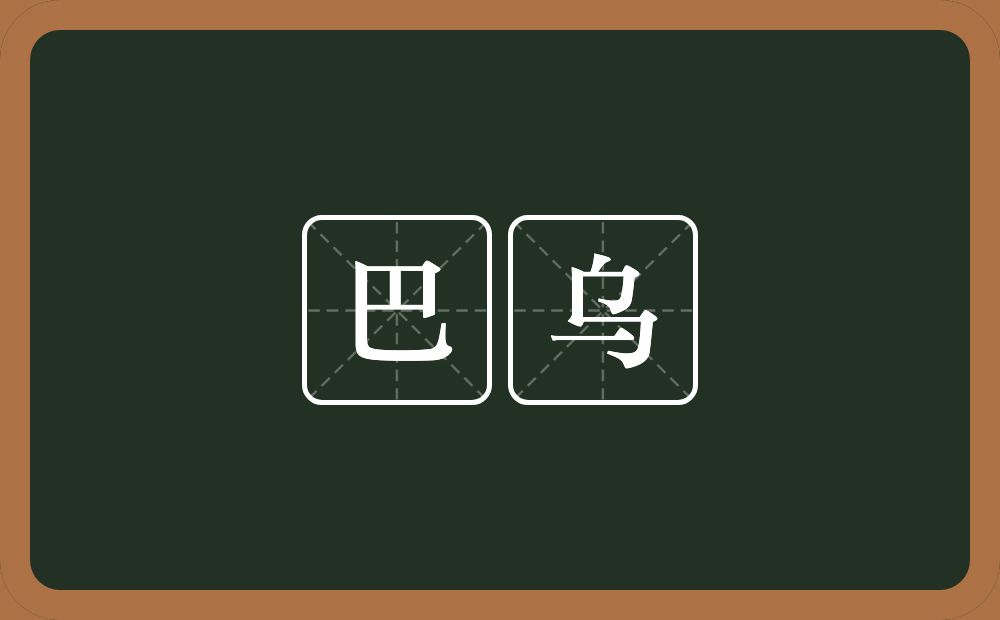 巴乌的意思？巴乌是什么意思？