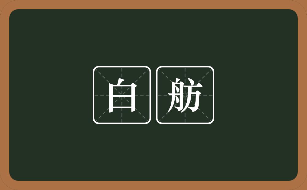 白舫的近义词/反义词