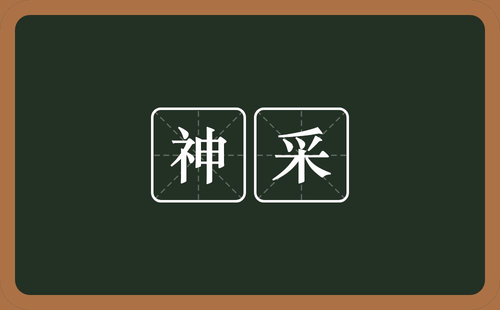 神采的意思?神采是什么意思?
