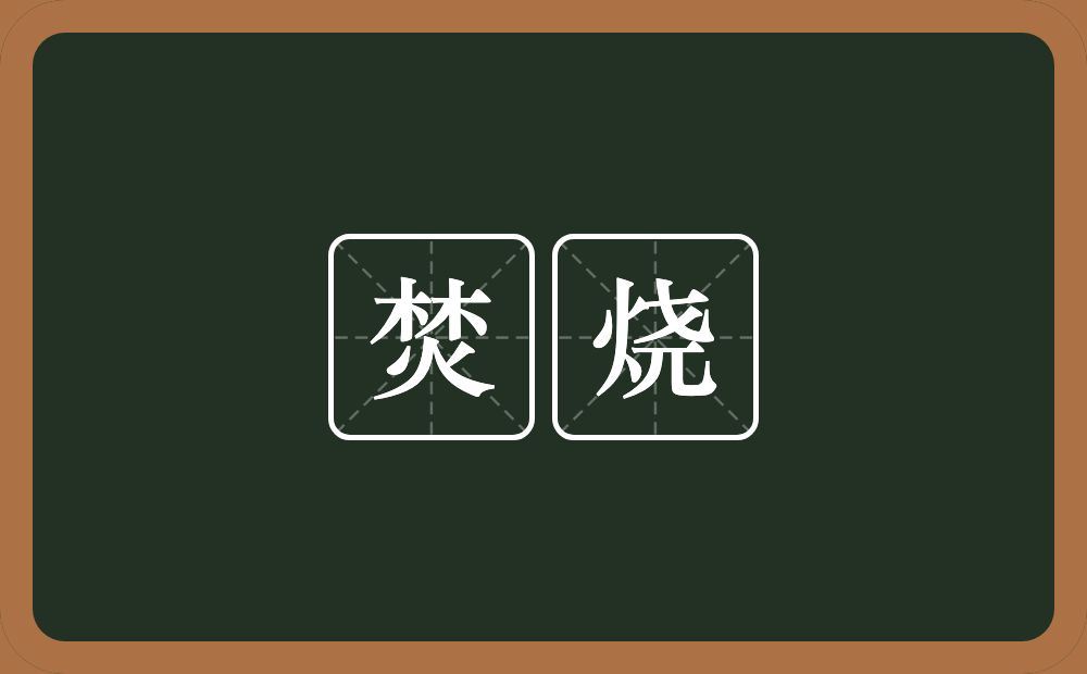 焚烧的意思？焚烧是什么意思？