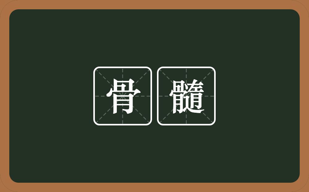 骨髓的意思?骨髓是什么意思?