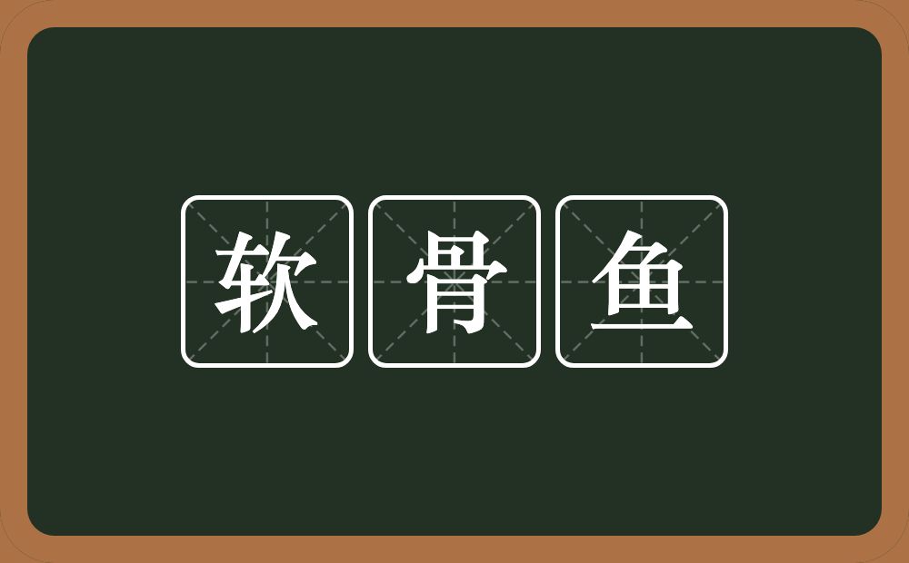 软骨鱼的意思？软骨鱼是什么意思？