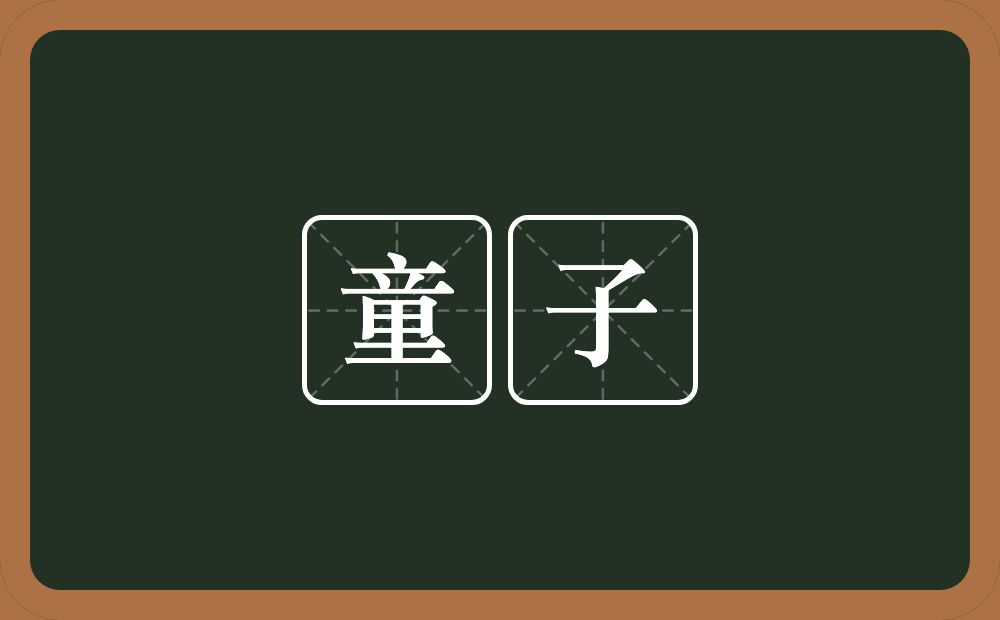 童子的意思?童子是什么意思?