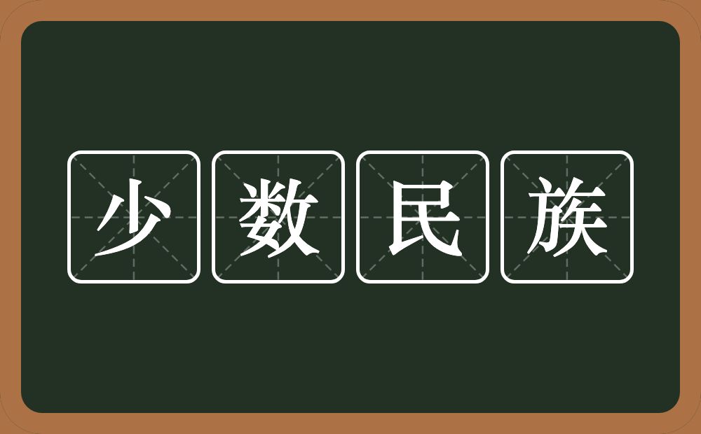 少数民族的意思？少数民族是什么意思？