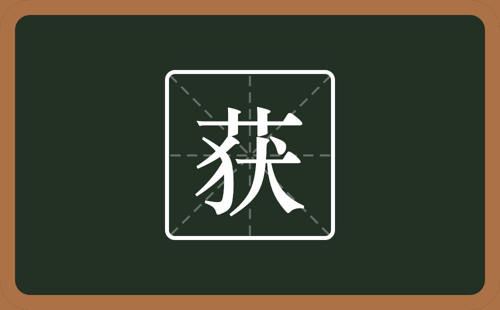 一个草字头一个反犬旁一个犬念什么?