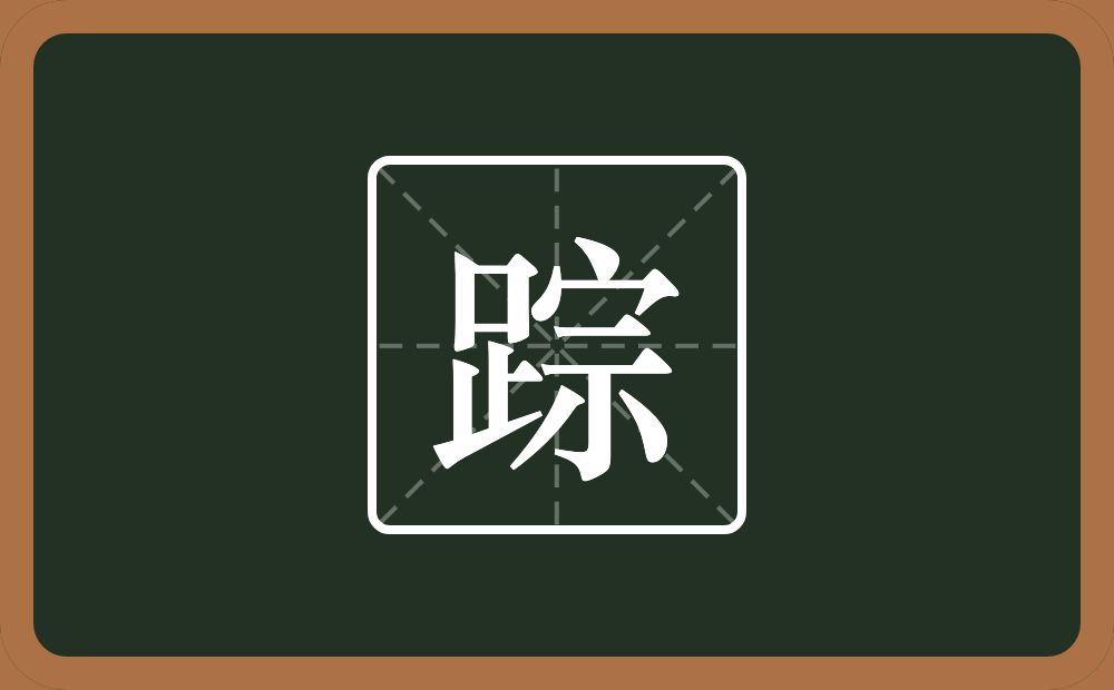 一个足一个宗念什么?