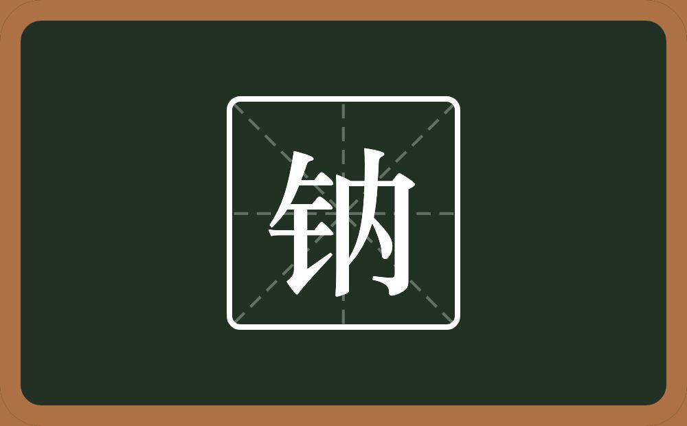 钠怎么读?钠是什么意思?
