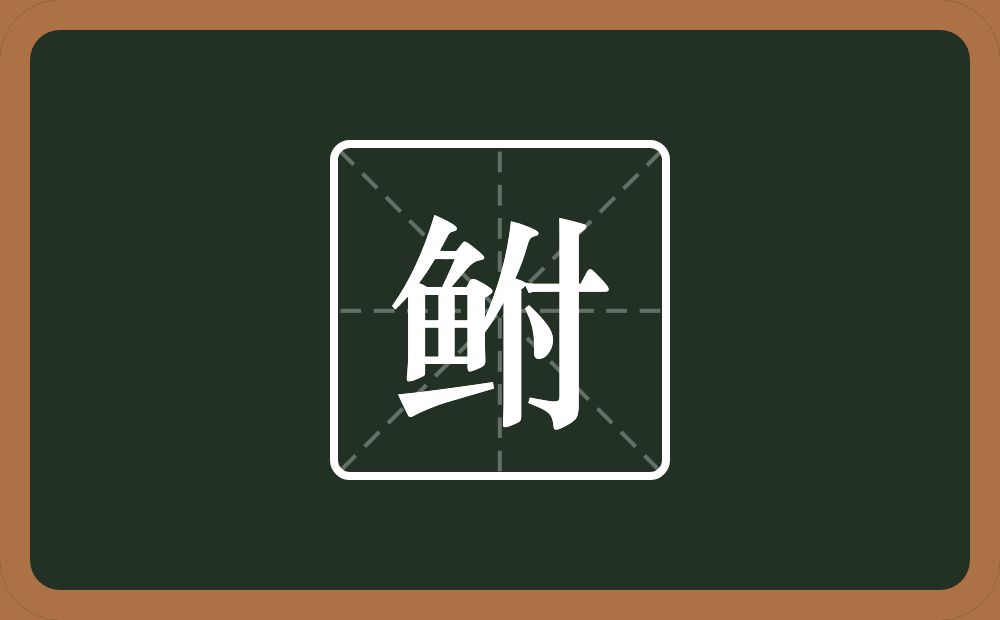 一个鱼一个付念什么？