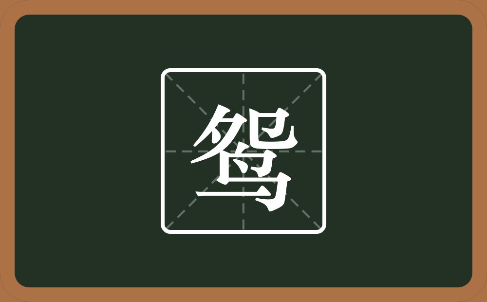 一个夗一个鸟念什么?