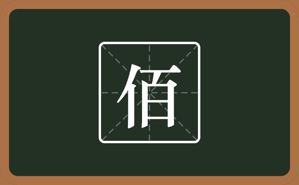 一个单人旁一个百念什么？