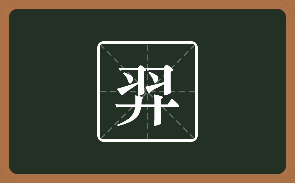 一个羽一个弄字底念什么？