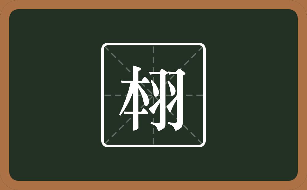 一个本一个羽念什么？
