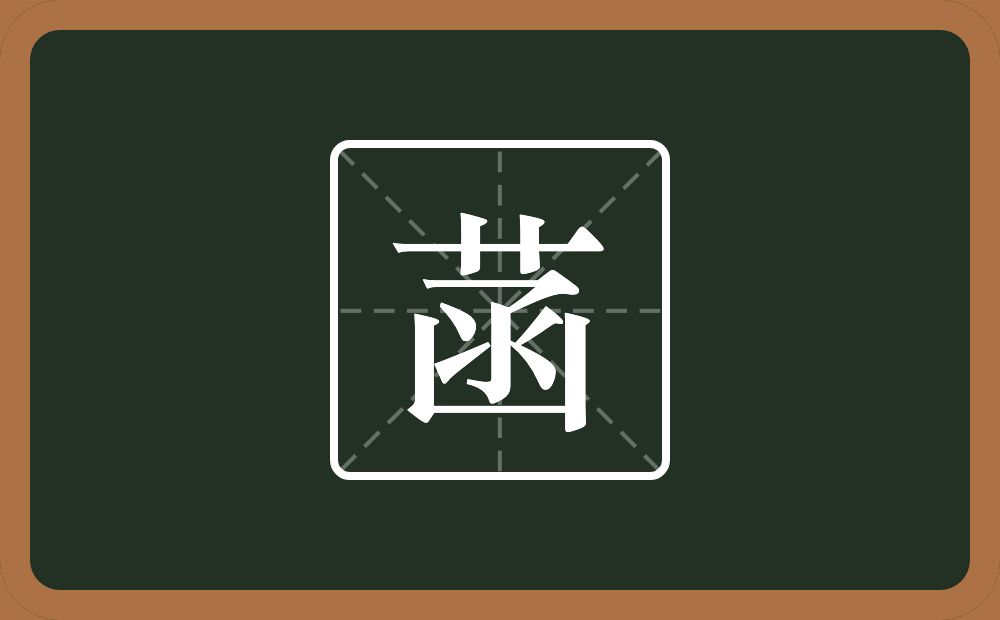 一个草字头一个函念什么？