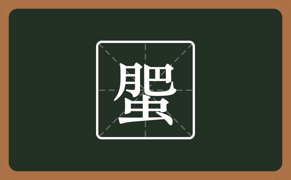 一个肥一个虫念什么？