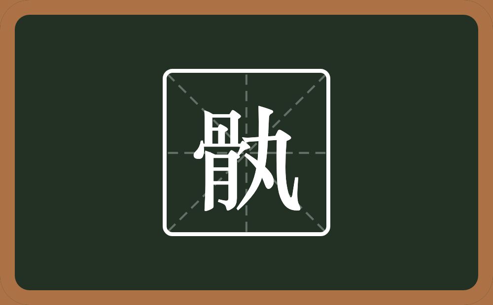 一个骨一个丸念什么？